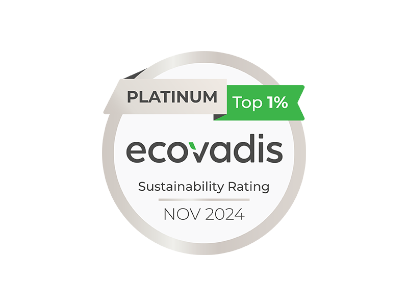 Ecovadis Platinum